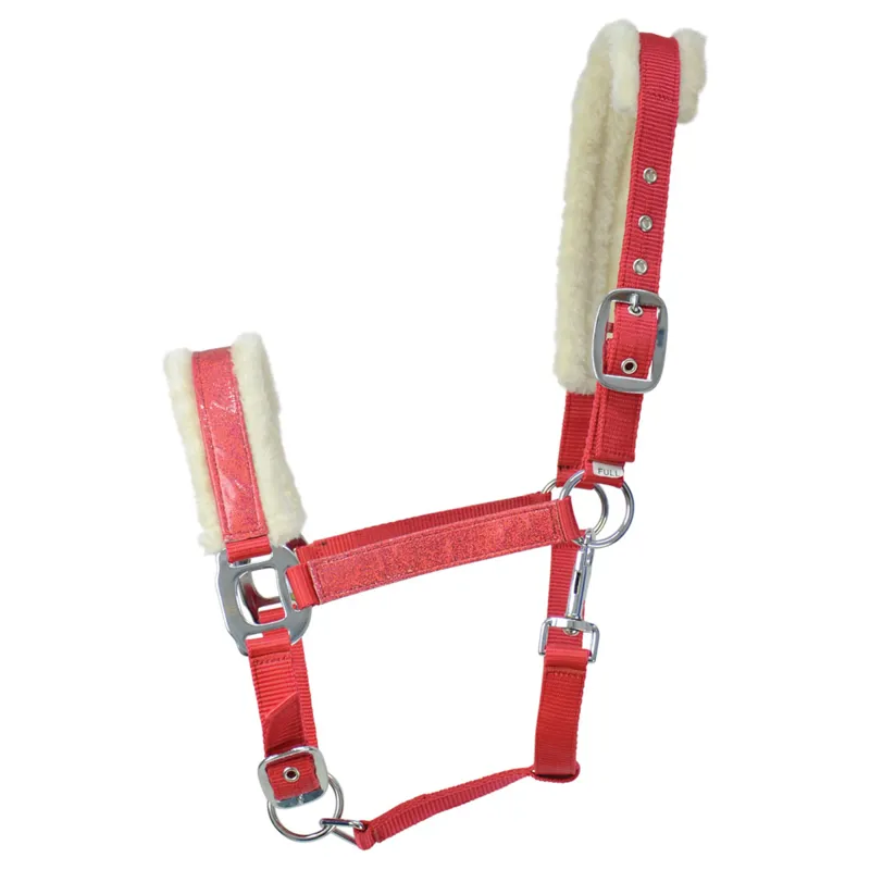 Hy Christmas Santa Headcollar - Red Sparkle